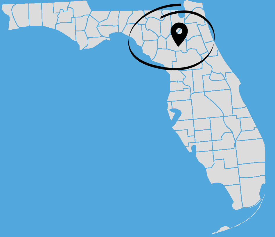 TrashHelp Florida service area graphic